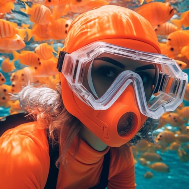 Orange Harmony Diver